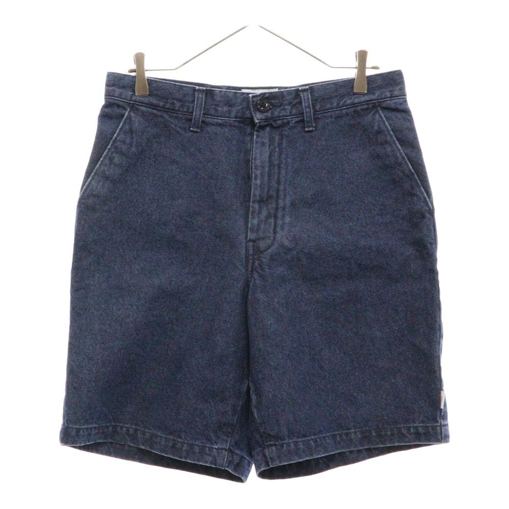 WTAPS (ダブルタップス) 23SS WRKS2001 SHORTS COTTON． DENIM デニムショートパンツ ハーフパンツ インディゴ 231BRDT-PTM07