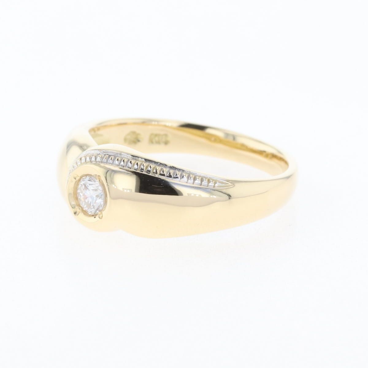 メレダイヤ デザインリング 10号 K18