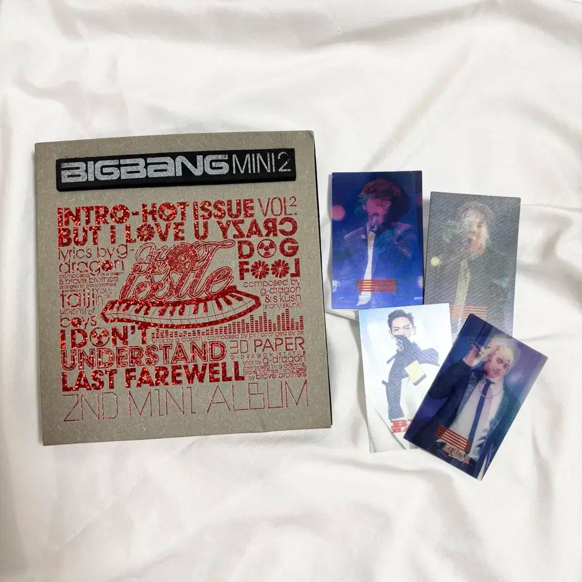 BIGBANG(ビッグバン) Hot issue + レンチキュラーカード