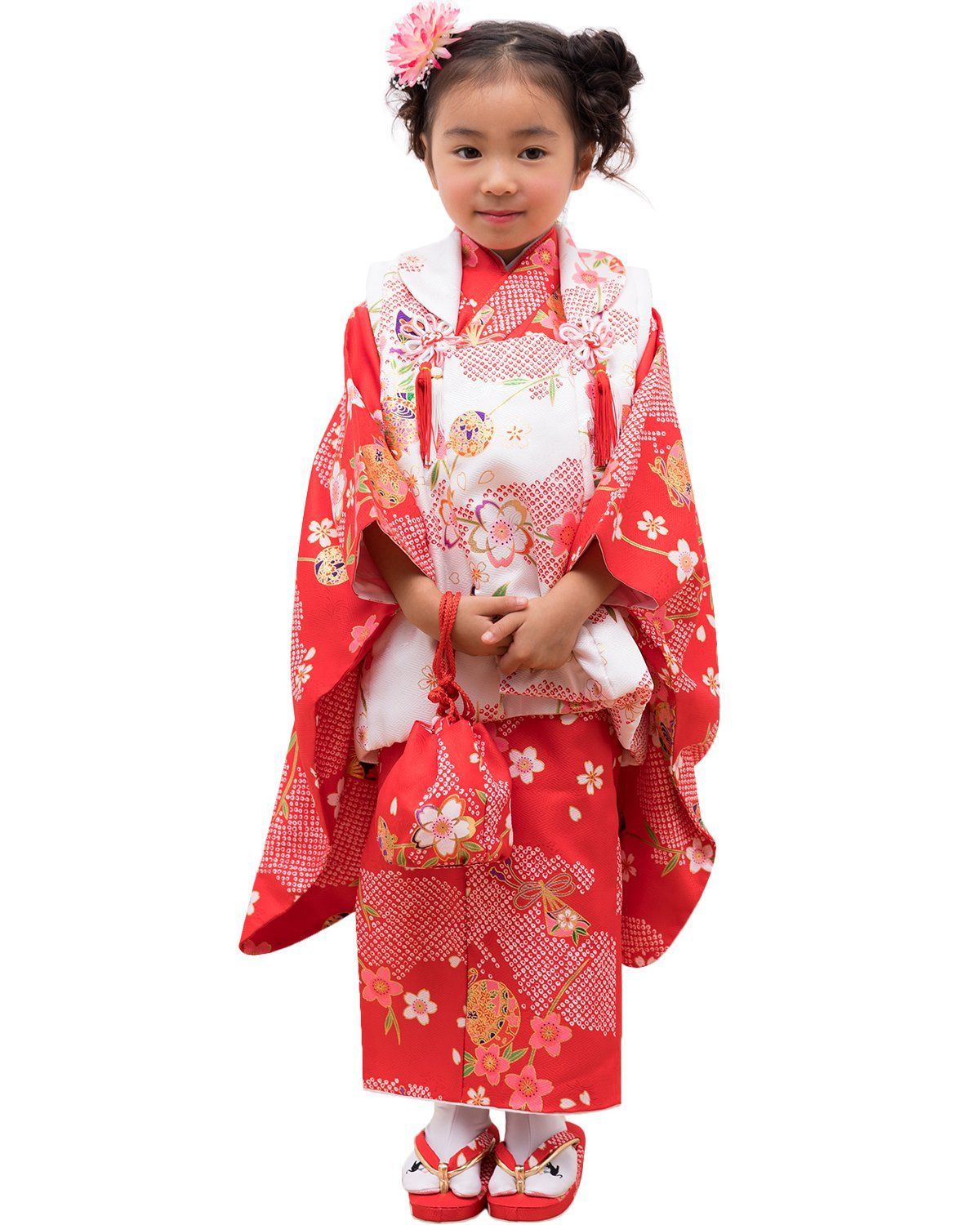 七五三 着物 3歳 被布 被布セット 女の子 90〜100 京越卸屋 753 女の子