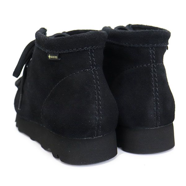 美品✨CLARKS ORIGINALS ワラビー　ゴアテックス　スエード　黒色 WallabeeGTX / メンズ ワラビーゴアテックス （ブラックスエード