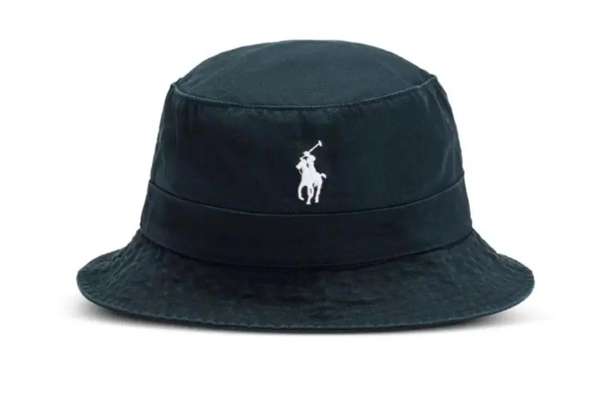 25 SS POLO RALPH LAUREN ポロラルフローレン ロゴ 刺繍 バケットハット ブラック 帽子 ユニセックス