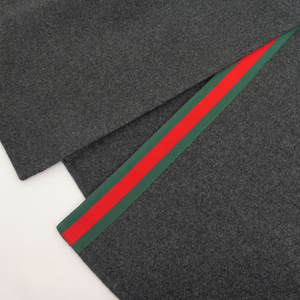 名東】グッチ ウール ロングコート 40サイズ グレー 797050 24-25AW