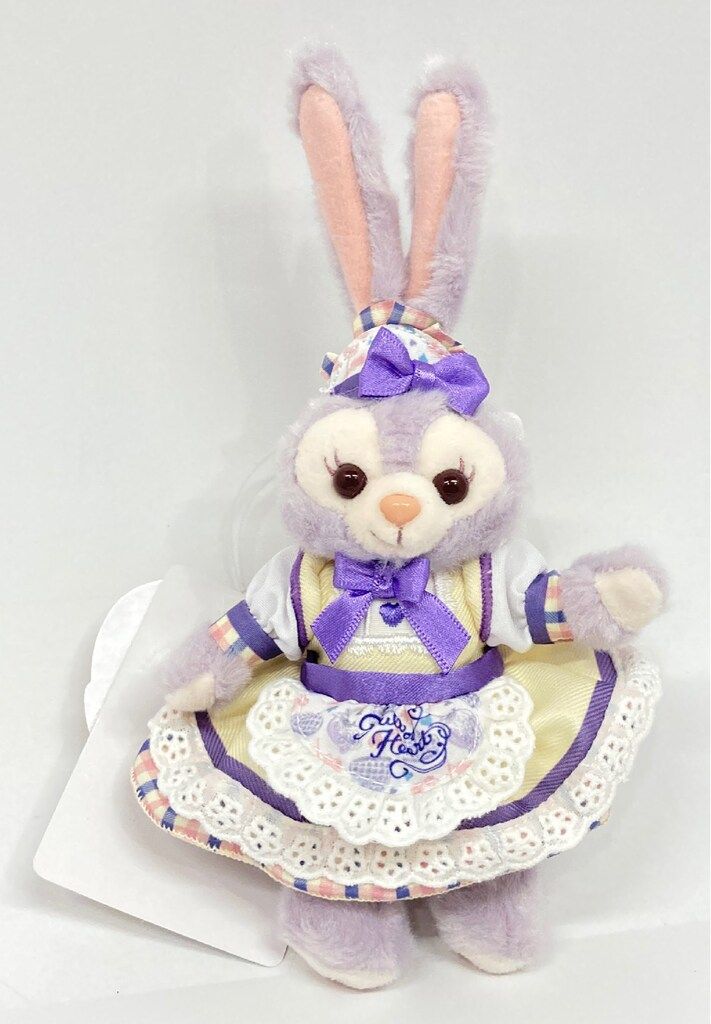 ステラルーぬいぐるみ（紫色、リボン付き） ディズニーシー ステラルー