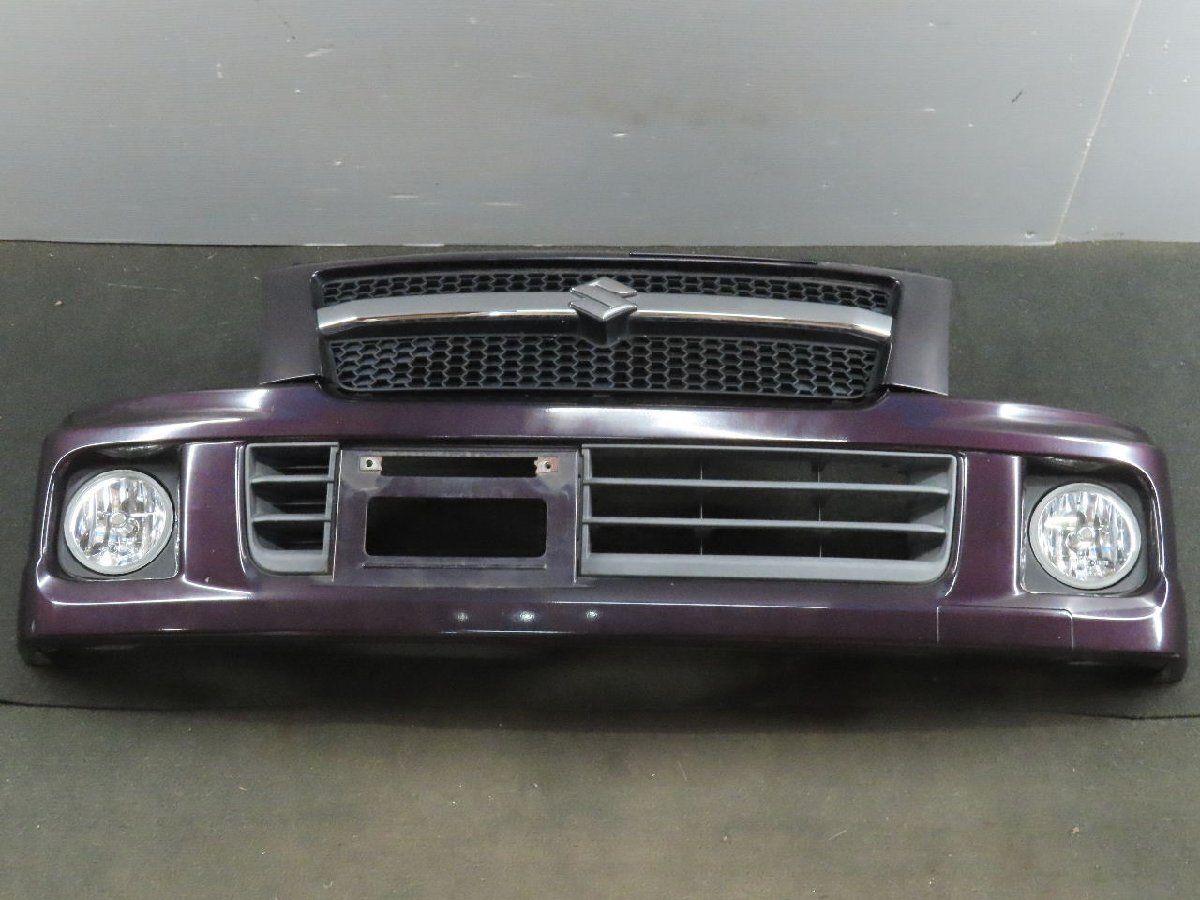 ワゴンR RR-Sリミテッド MH22S 純正 フロント バンパー フォグ付 グリル付 ZED 71711-58J6 検索 MH21S No 12716