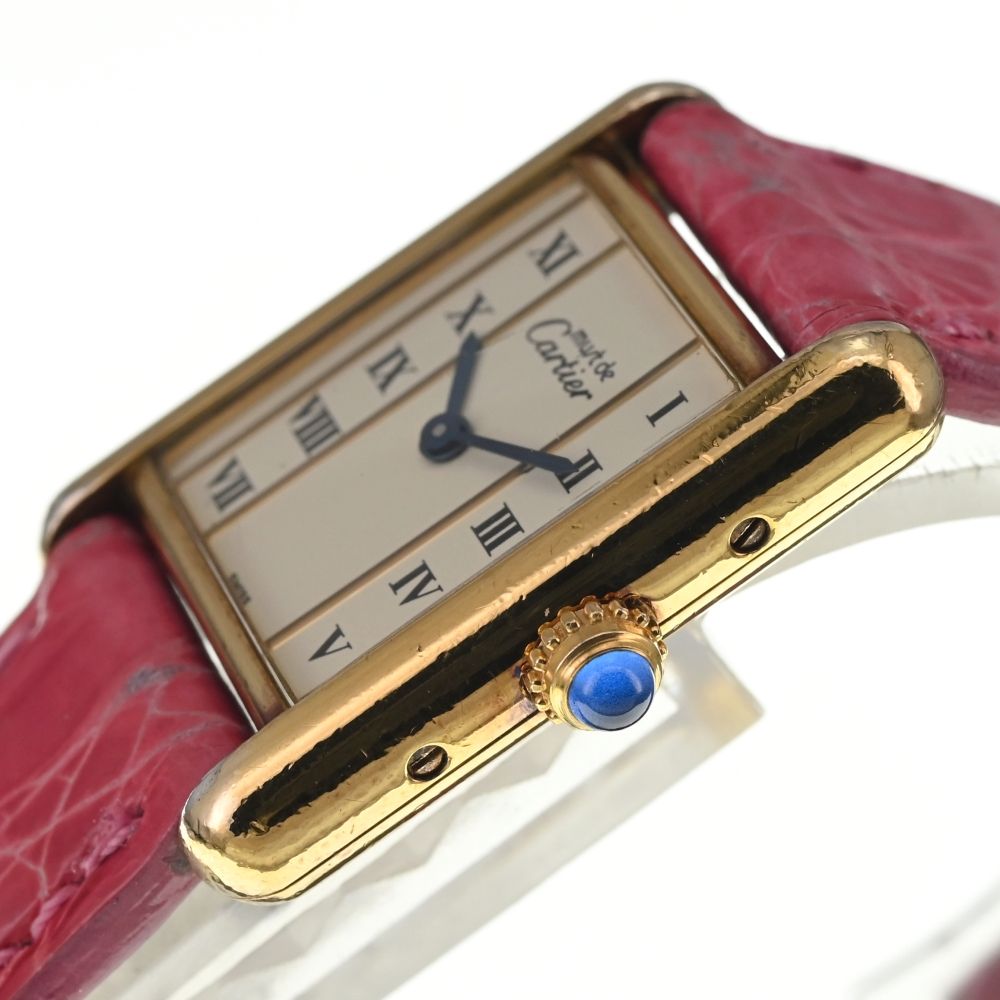 値下 カルティエ CARTIER 5057001 マストタンク ヴェルメイユ