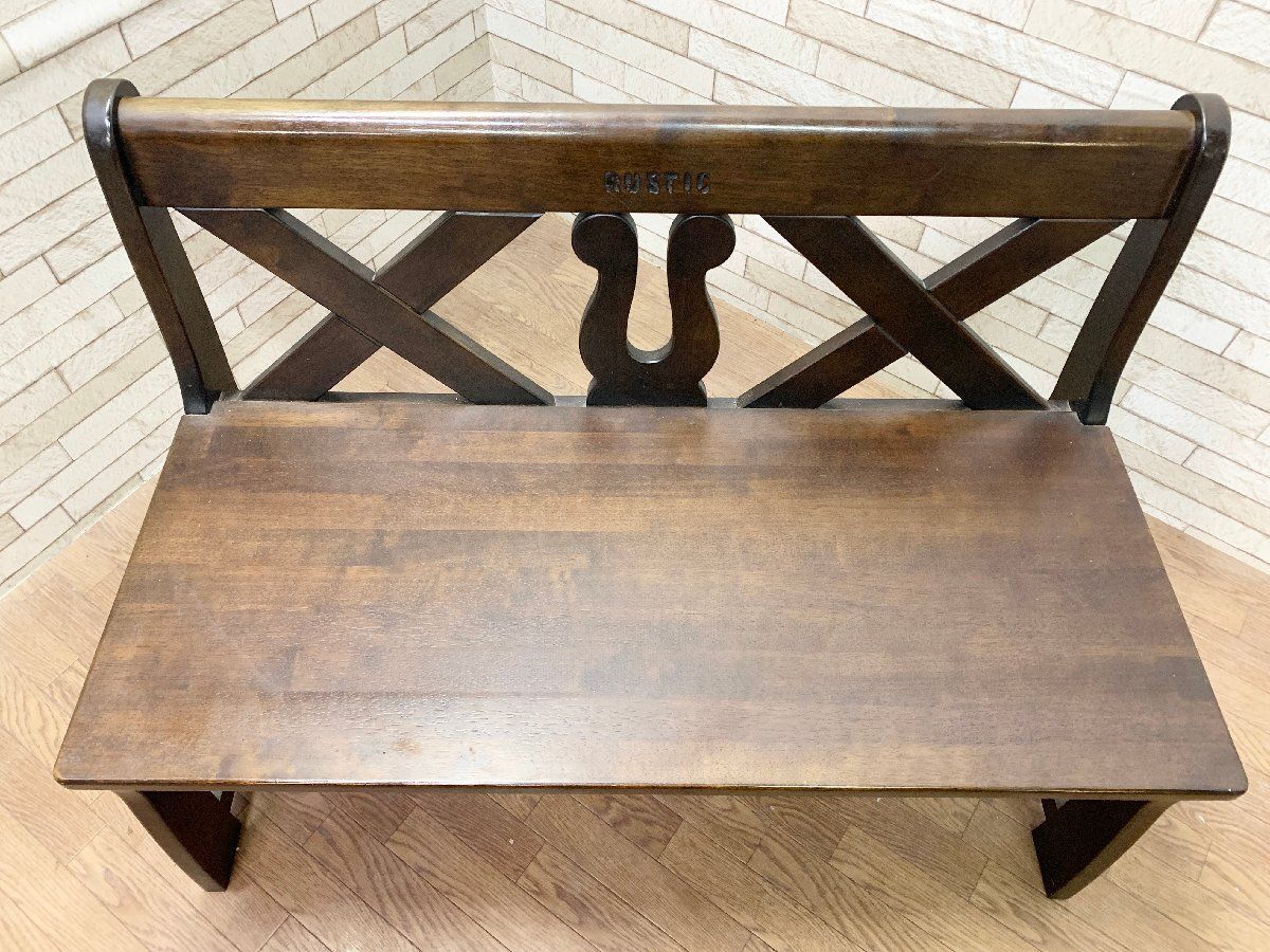 karimoku カリモク RUSTIC ルスティック ダイニングベンチ 木製