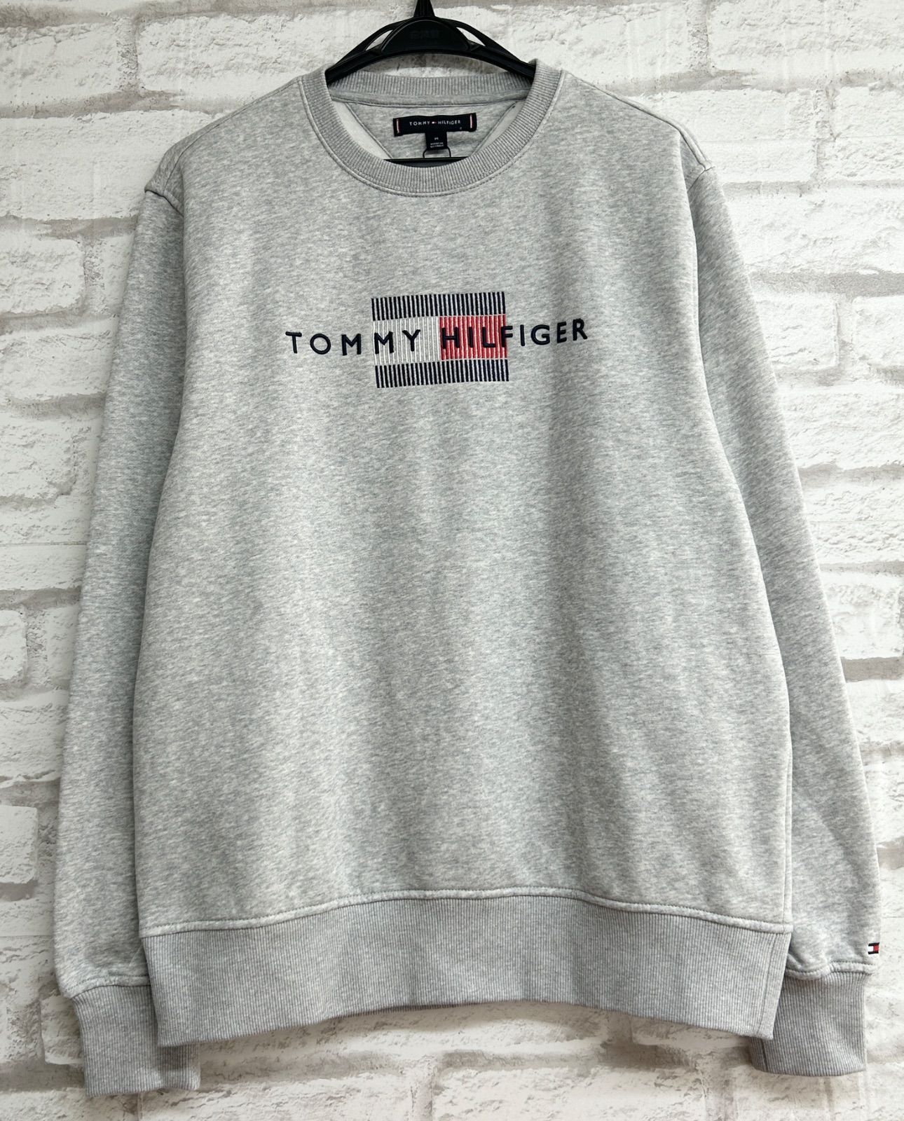 メンズ ◾️残り僅か！トミーヒルフィガー メンズ 刺繍ロゴ スエット 