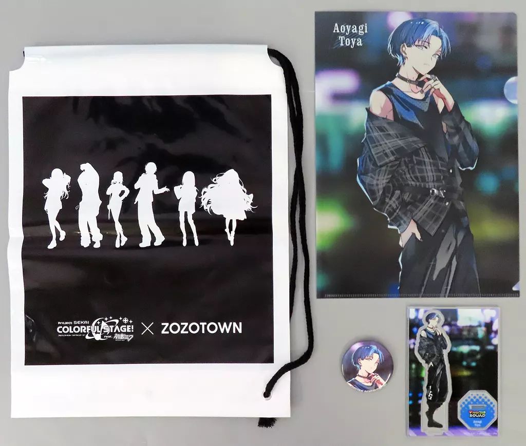 ☆新品未開封☆青柳冬弥 ZOZOTOWN×プロセカ グッズセット☆限定