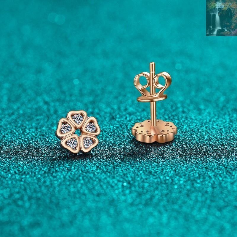 ピアス モアサナイト 0.25ct シルバー925 人工ダイヤモンド