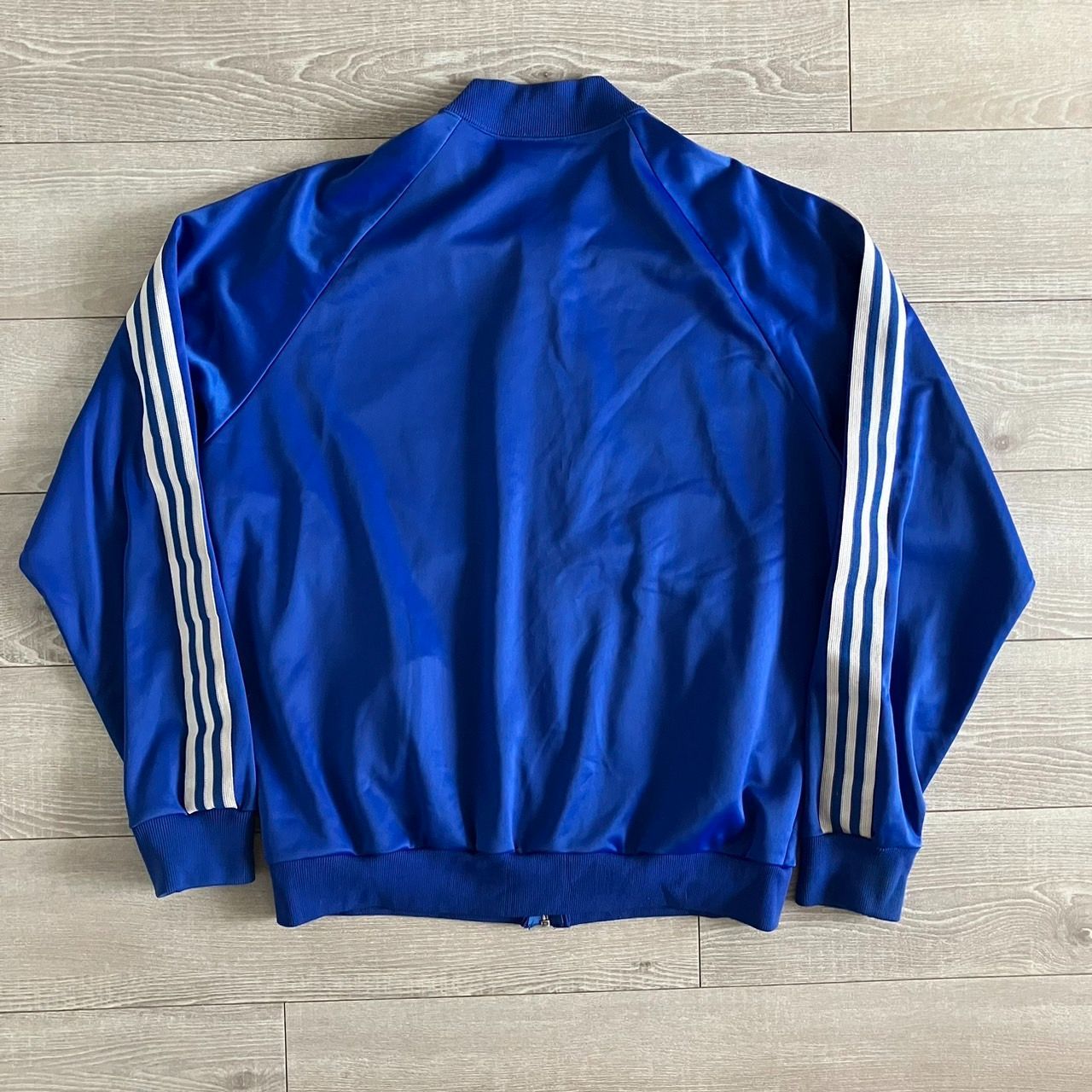 XL！ adidas アディダス ATPトラックジャケット ジャージ 青 白