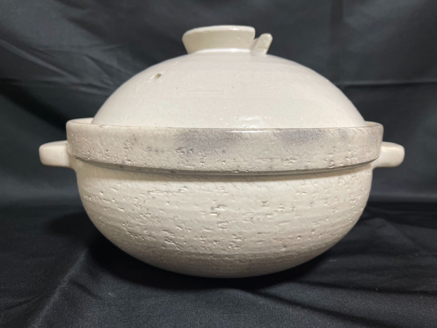 かまどさん 三合炊き 白 土鍋 長谷園