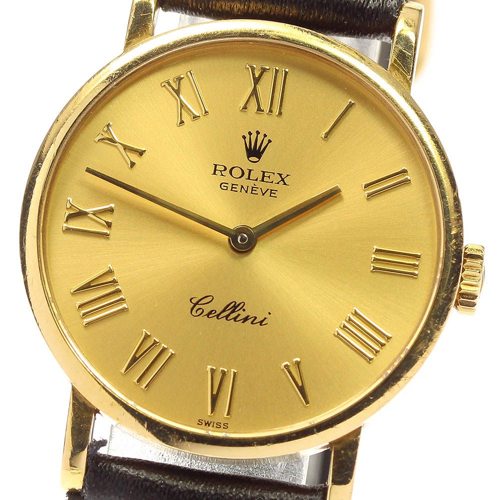 ロレックス ROLEX ヴィンテージ チェリーニ K18YG 1600 手巻き ROLEX 【ROLEX】ロレックス チェリーニ K18YG cal.1600