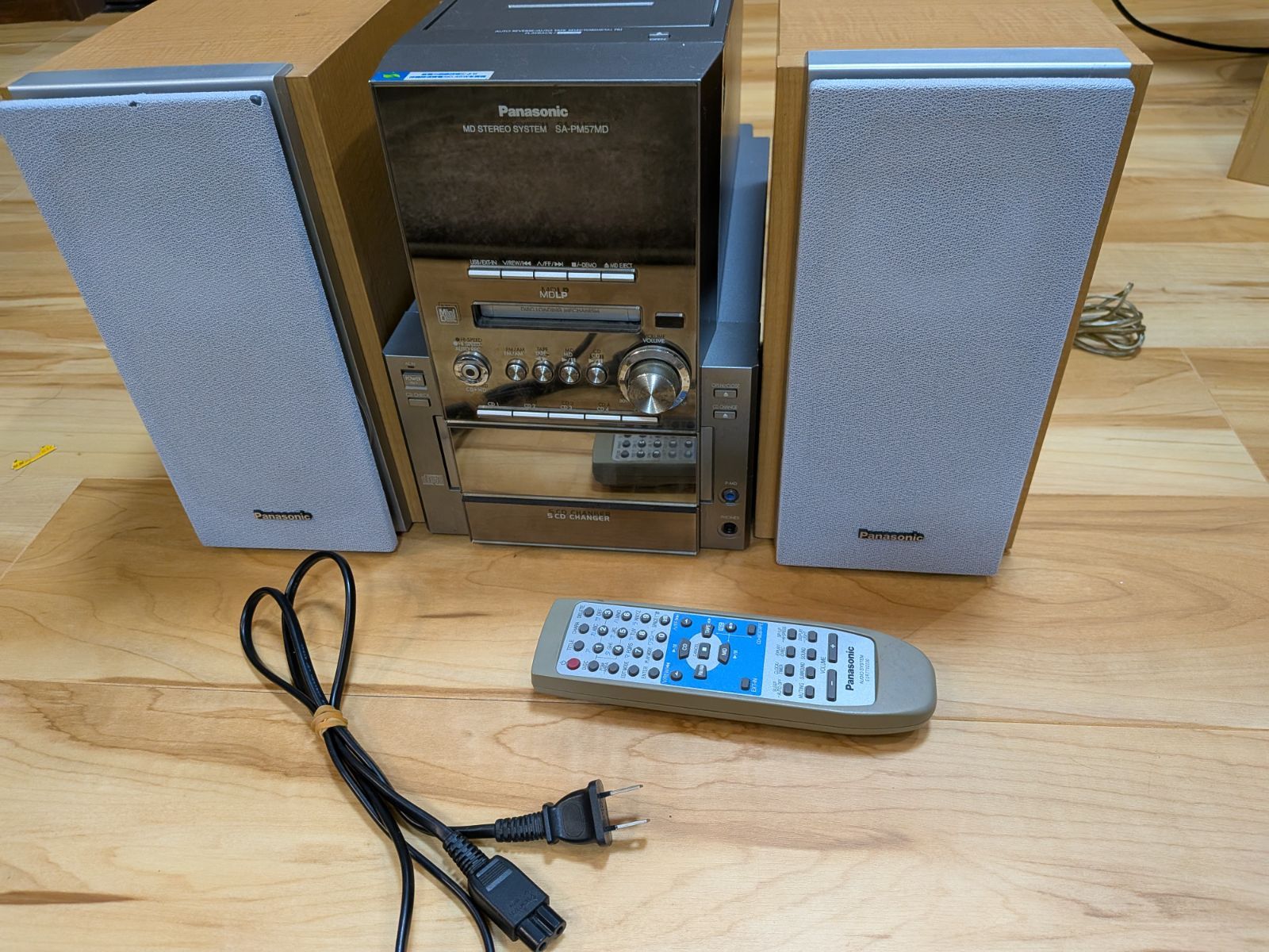 VMPD6-816-29 パナソニック コンポ 音楽 CD SA-PM57MD - ラジオ