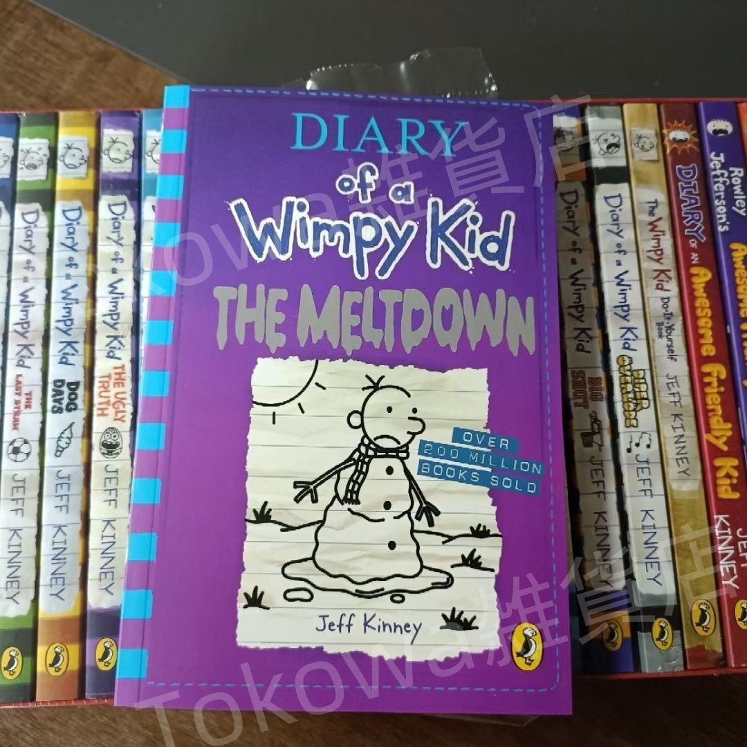 新品 Diary of a Wimpy Kid グレッグのダメ日記 英語勉強 子供