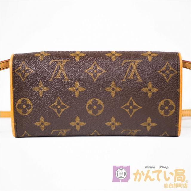 Louis Vuitton】ルイヴィトン ポシェットツインPM M51854 ショルダー ...