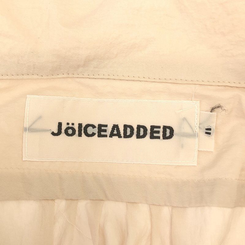 JoICEADDED / ジョイスアディッド | リンクルド プルオーバー