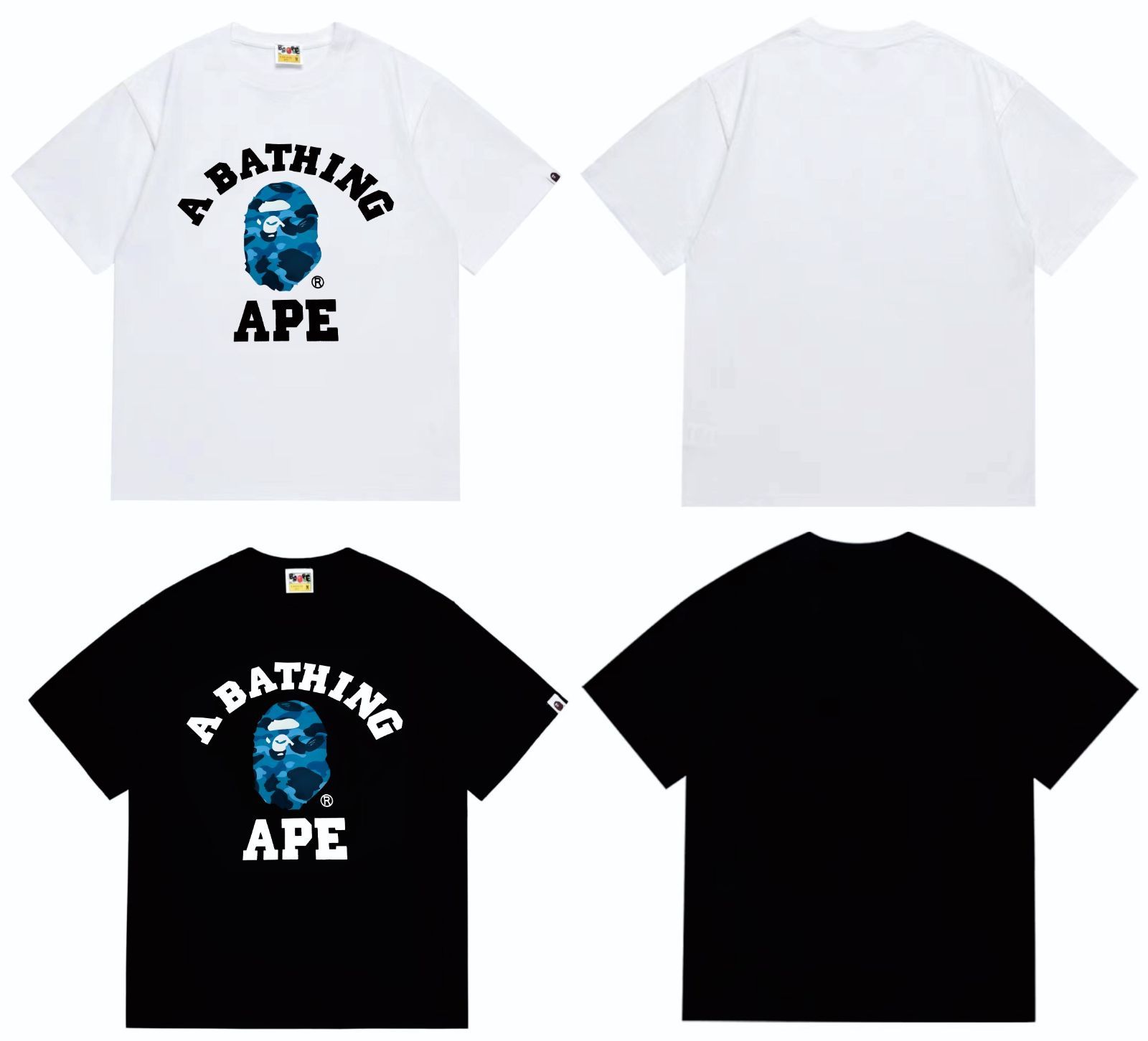 新品　A BATHING APE Bape tee  Tシャツ 半袖  男女兼用