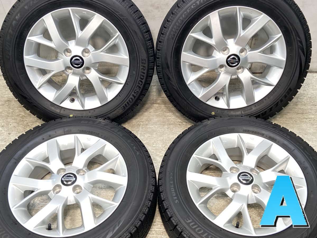 185/65R15 ブリヂストン ブリザック VRX 日産純正 15x5.5 40 100-4穴 