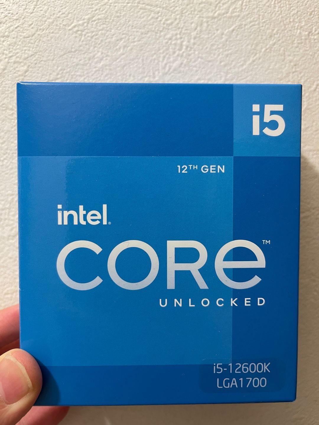 intel core i5 12600k 新品未開封