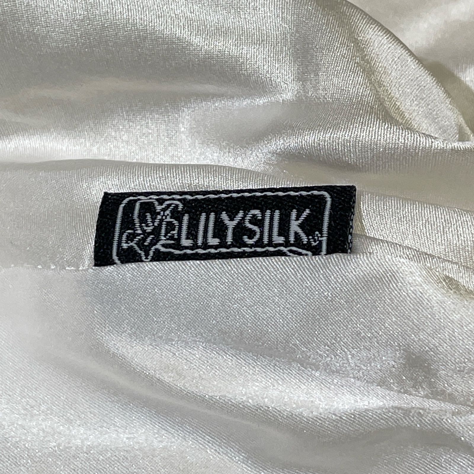 LilySilk 19匁シルク100％ナイトキャップ