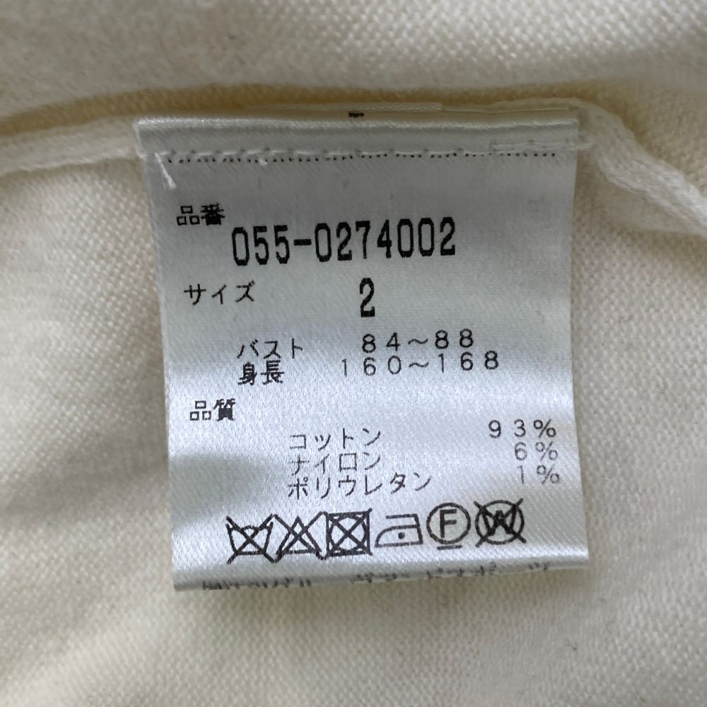 サイズ：2 PEARLY GATES パーリーゲイツ タートルネック ニット