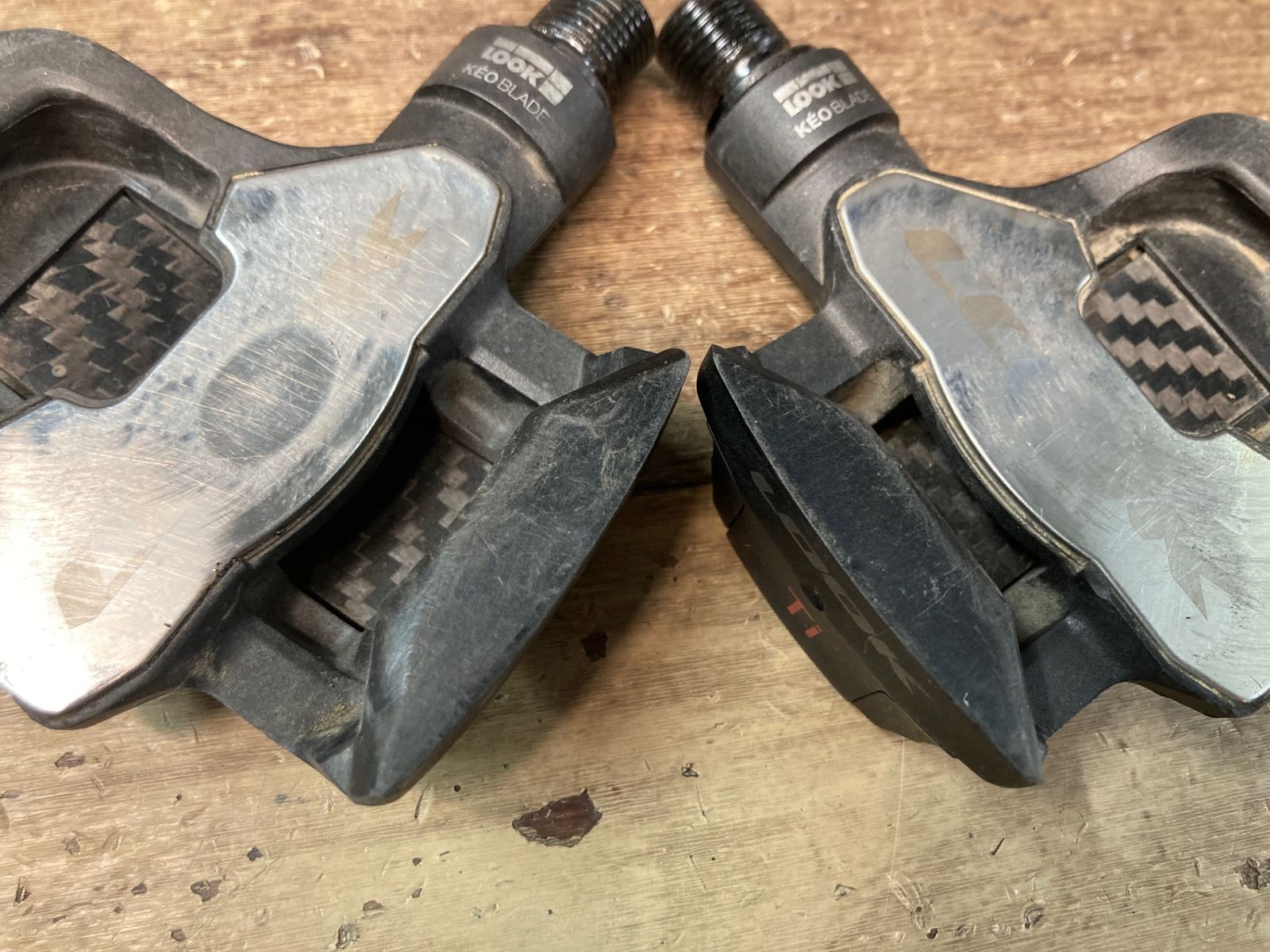 LOOK KEO BLADE CARBON 16 TITANシャフトペダル ○LOOK ルック Keo