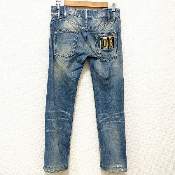 anc ドルチェ&ガッバーナ DOLCE&GABBANA パンツ 44 青系 G309TD/G8112