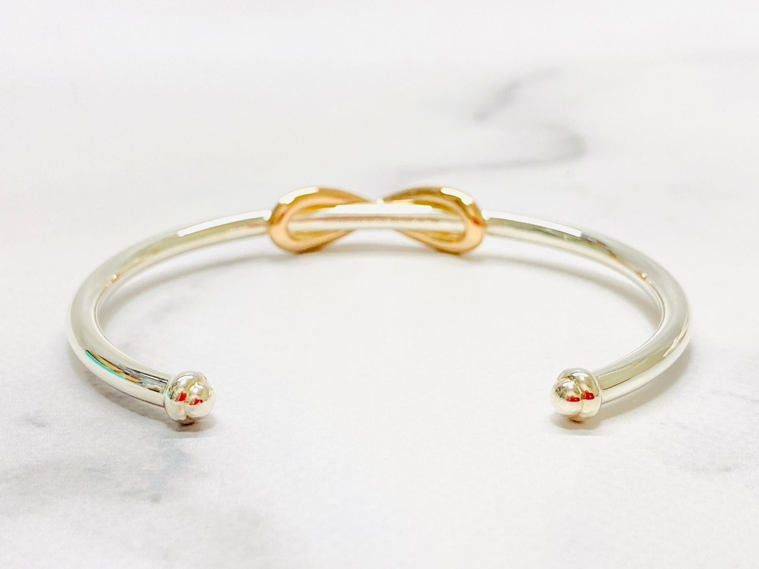 ☆TIFFANY&Co. ティファニー インフィニティ カフ バングル