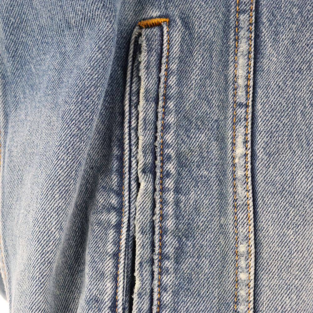 BALENCIAGA (バレンシアガ) 23SS PATCHED DESTROYED JACKET IN