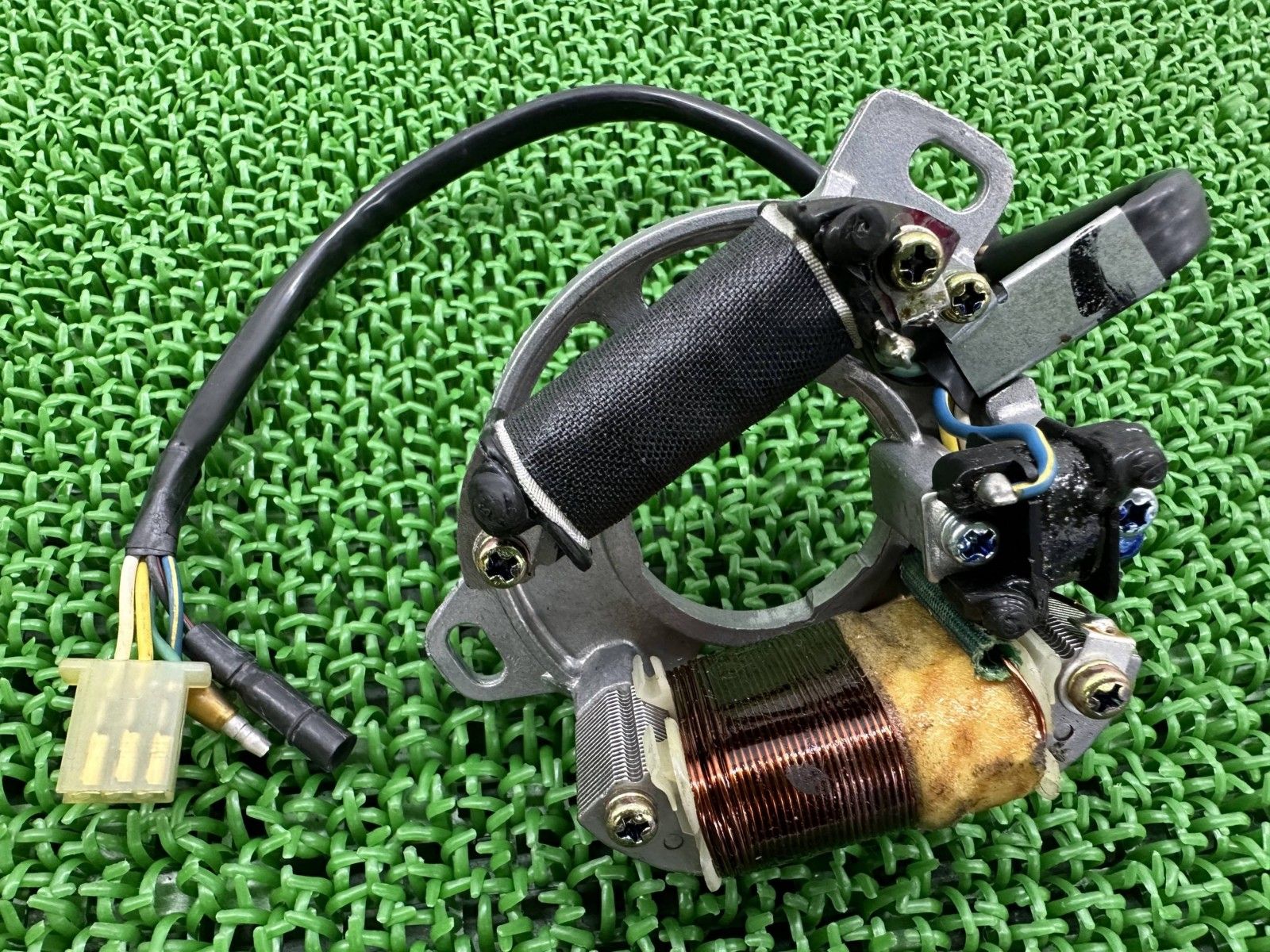 NSR50 ステーターコイル ホンダ 純正 バイク 部品 AC10 前期 NS-1 NSR80 ジェネレーター フライホイール 車検 Genuine fC