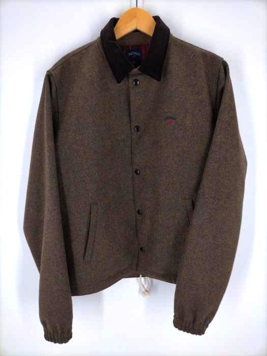 後ろ見頃69cmNOAH  wool campus jacket