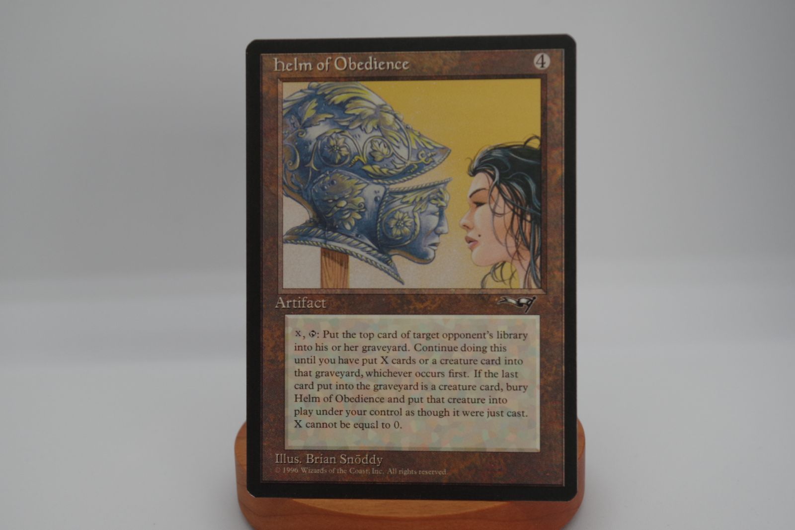 【MTG】Helm of Obedience 英語版 ALL Helm der Gehorsamkeit (Helm of Obedience) · Alliances (ALL