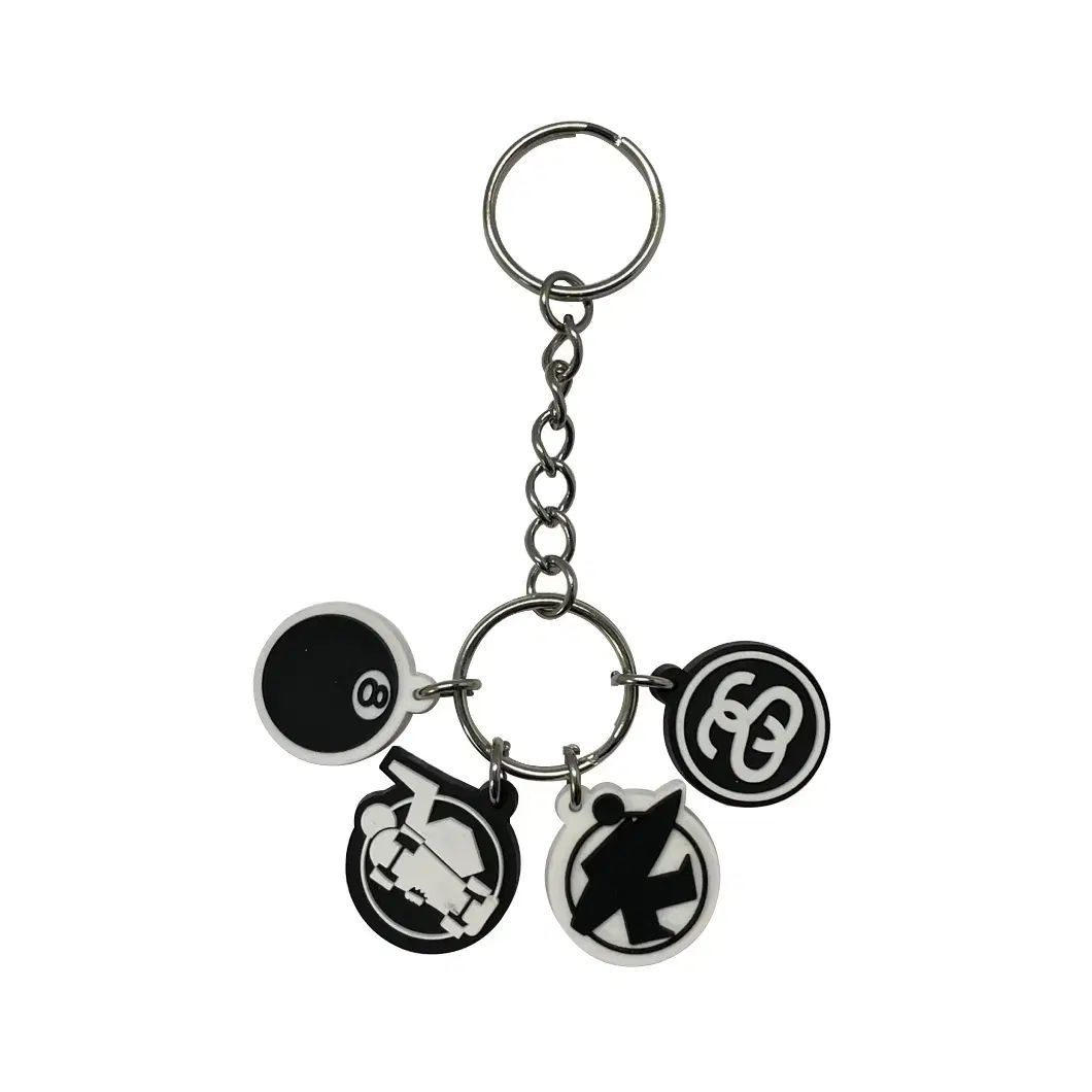 STUSSY ステューシー ゴム キーリング
