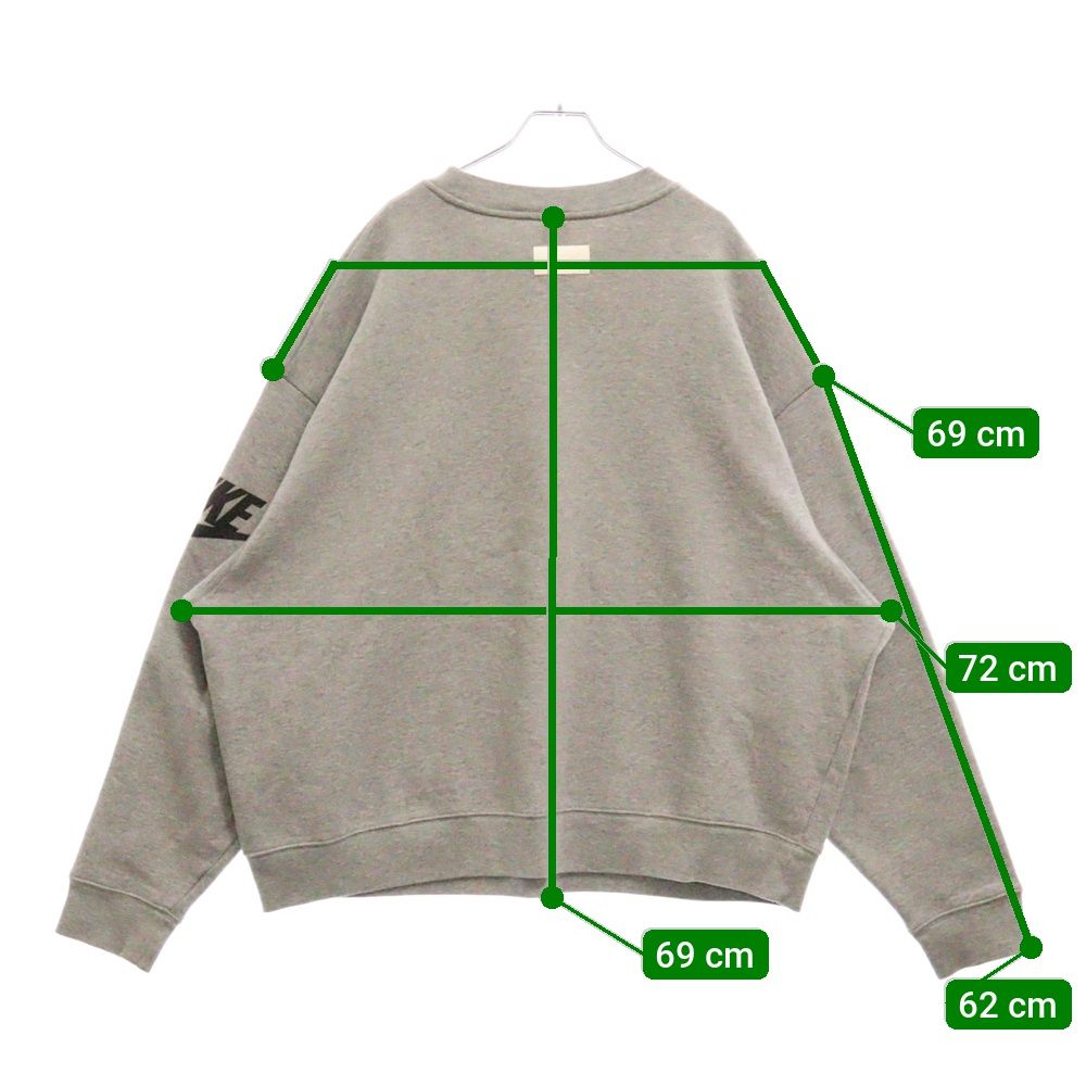 FEAR OF GOD (フィアオブゴッド) 18AW×NIKE NRG Ti CREW フィアオブ