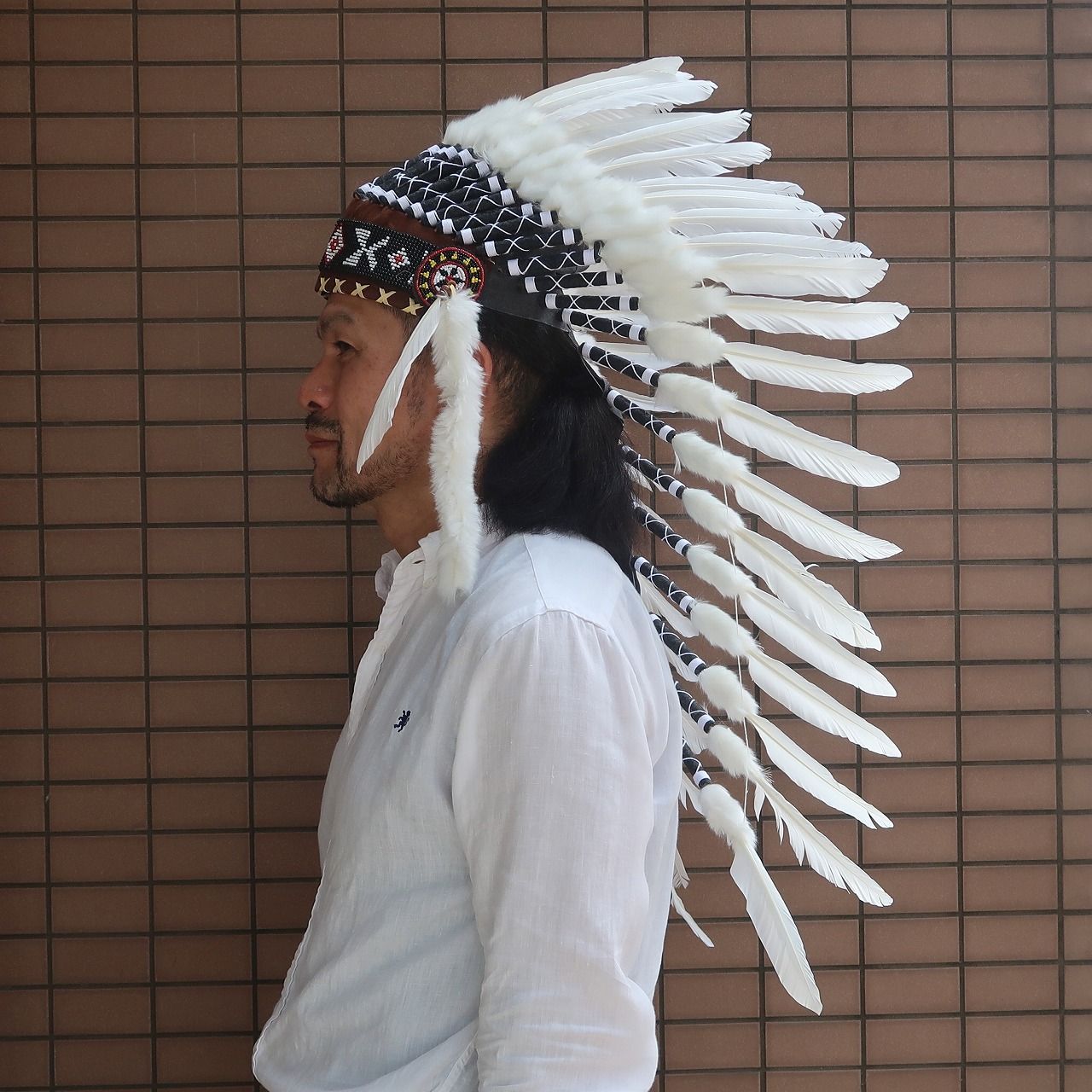貴重品！ネイティブアメリカン ウォーボンネットUSAヴィンテージ