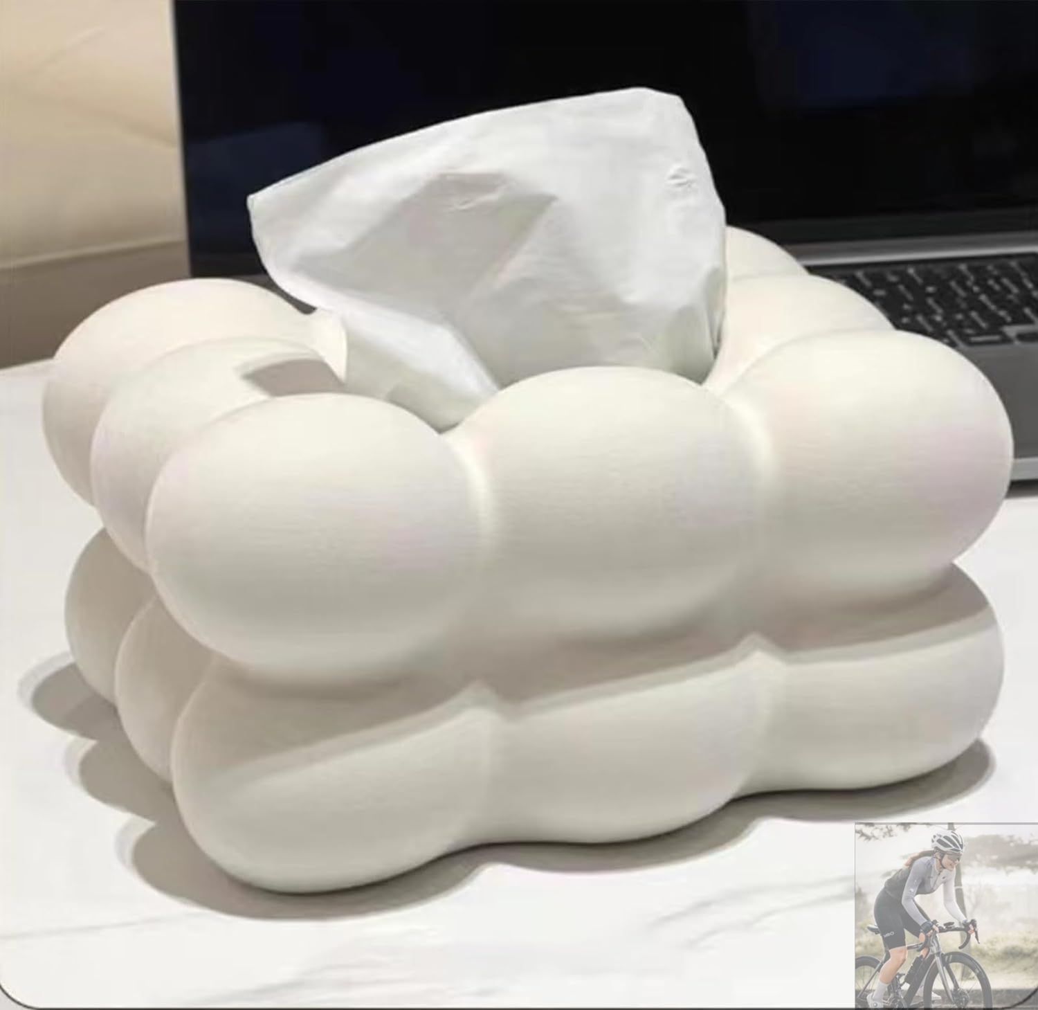 新品未使用】ティッシュボックス ティッシュボックスカバー
