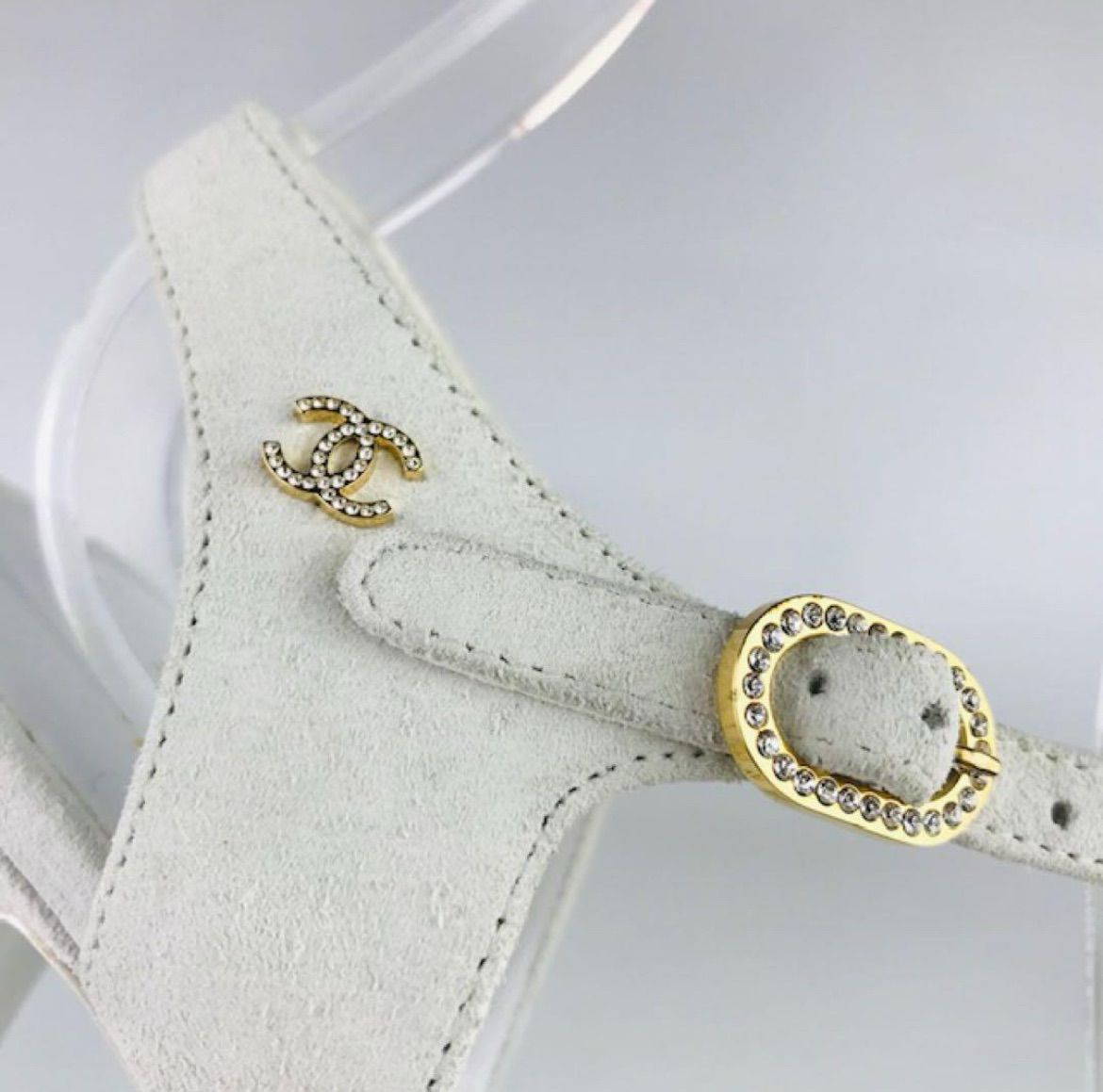 新品未使用☆CHANEL・シャネル レディース スエードレザー切替