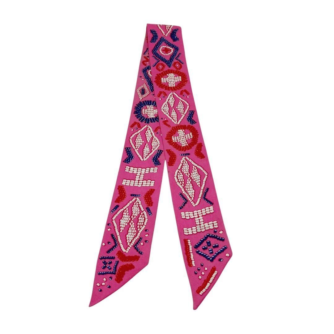 ⭐️良品⭐️ エルメス ツイリー ケリーアンペルル スカーフ ピンク