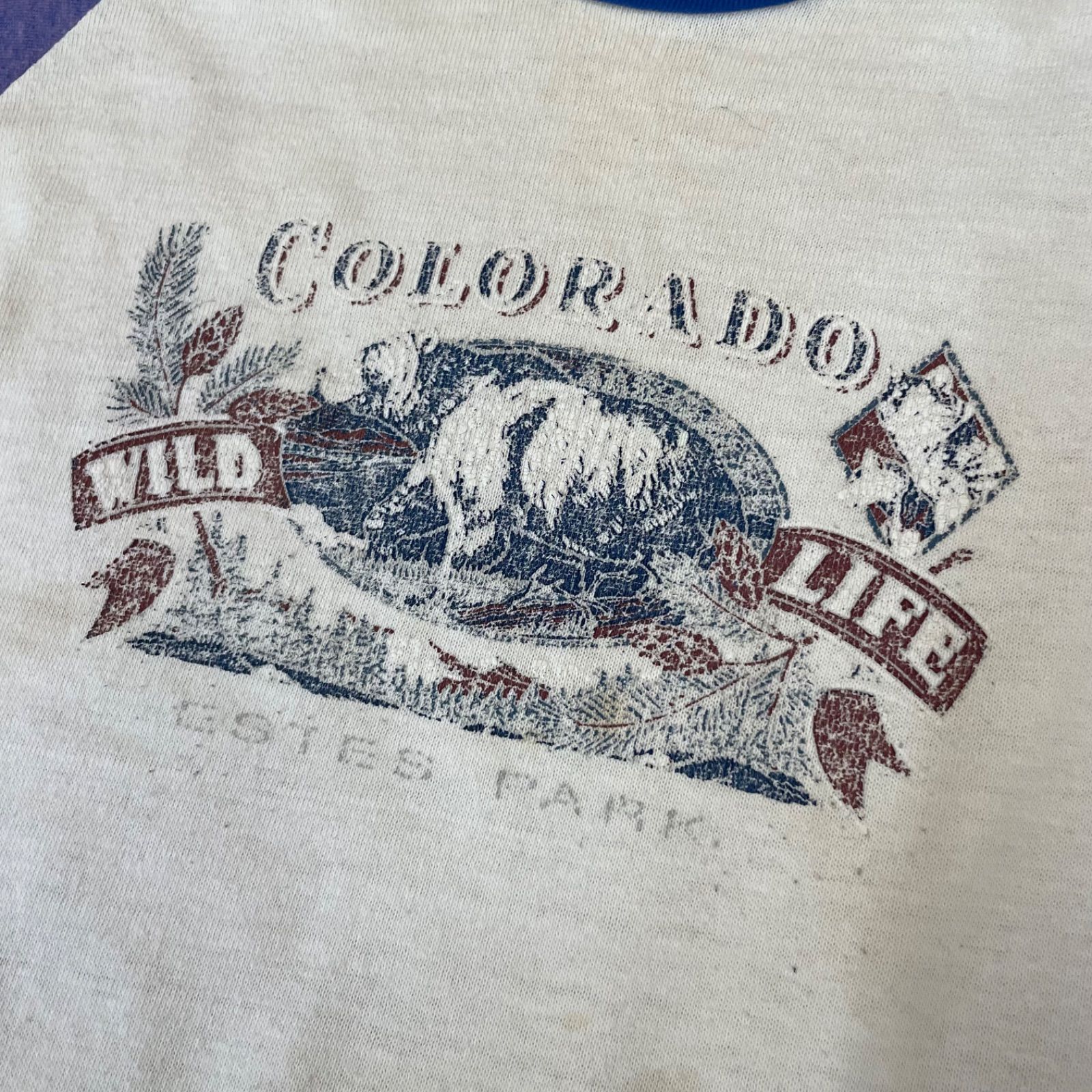 USA製 '70s~'80s sportswear ラグランTシャツ XL 旧タグ 半袖 US USA製 '70s~'80s sportswear ラグランTシャツ XL 旧タグ 半袖 US