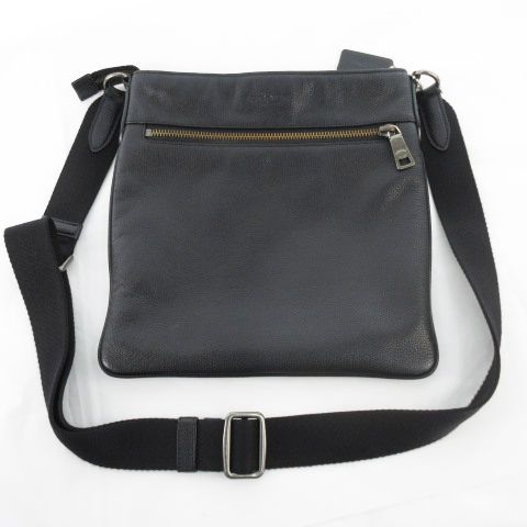 コーチ COACH クロスボディ ショルダーバッグ 斜め掛け 72101 レザー 牛革 黒 ブラック 鞄