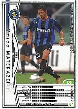 ICONS社　サッカー　マルコ・マテラッツィ　直筆サインユニフォーム ICONS社 サッカー マルコ・マテラッツィ 直筆サインユニフォーム