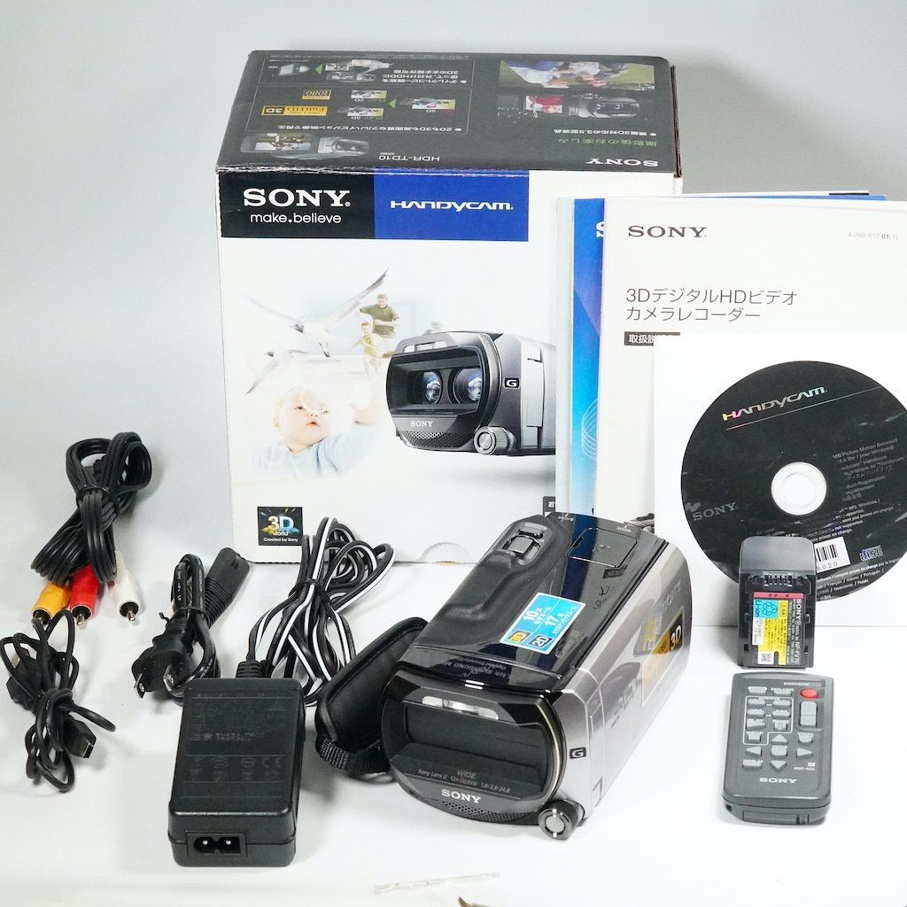 SONY ソニー HDR-TD10 シルバー 元箱 返金保証 |2268
