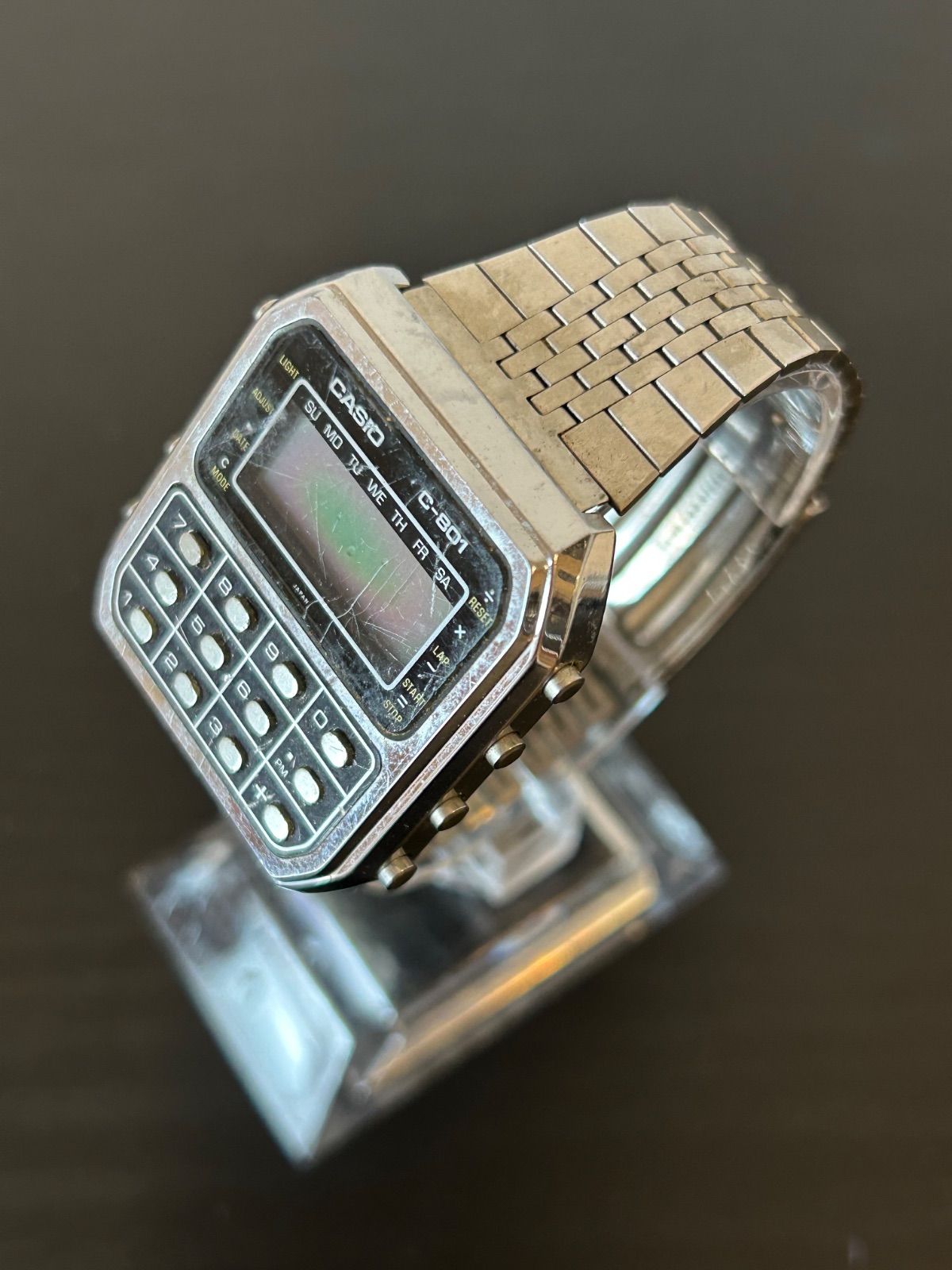 レア】CASIO C-801 腕時計 カシオ - メルカリ