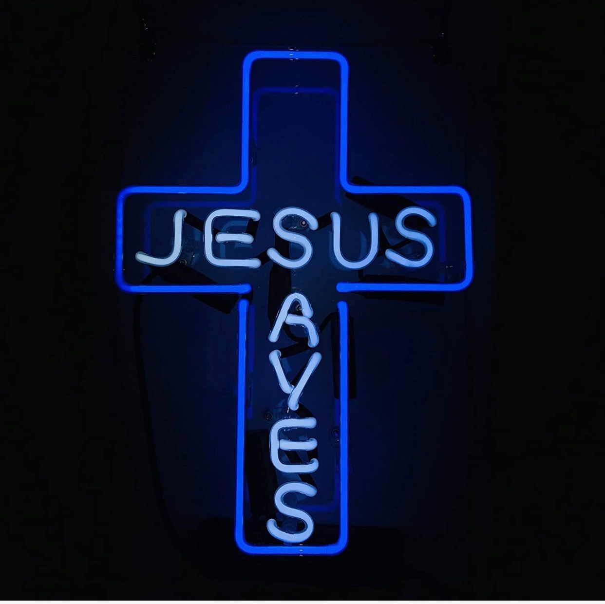 ネオンサインJESUS SAVES NEON SIGN ディスプレイ サインボード ギフト