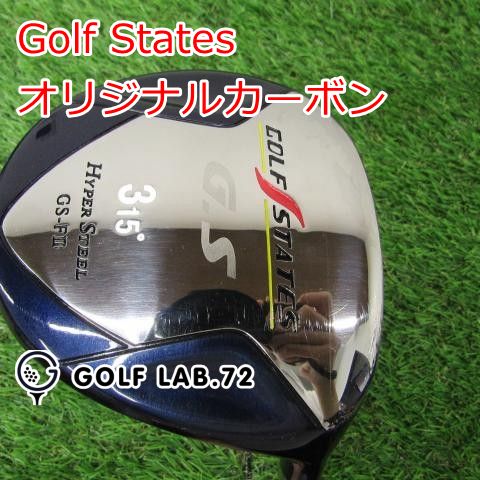 【中古】フェアウェイウッド その他 Golf StatesオリジナルカーボンＲ15[2220]