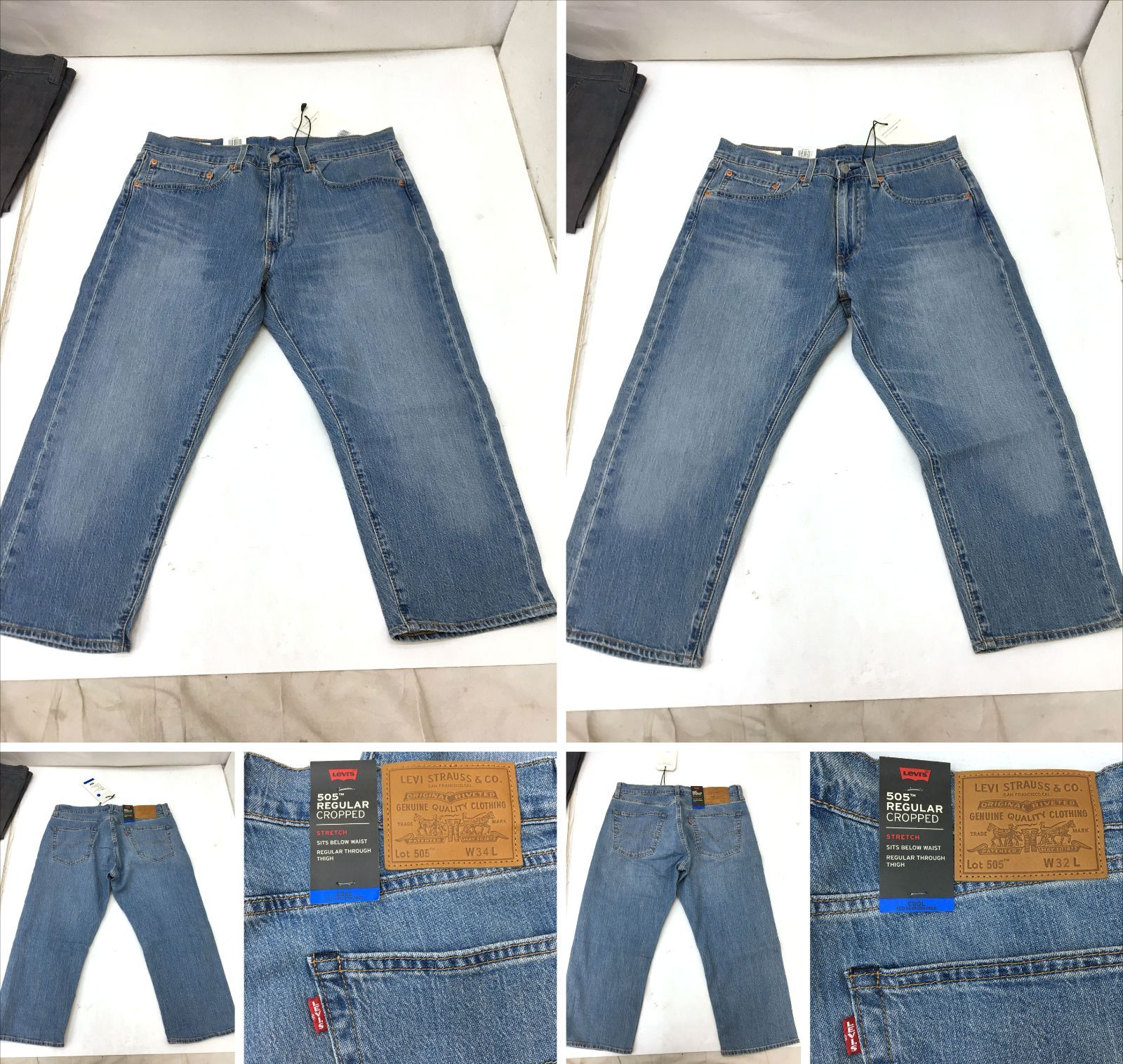 03m0165 ☆タグ付き有り【デニムパンツ大量20本まとめ】Levi's 