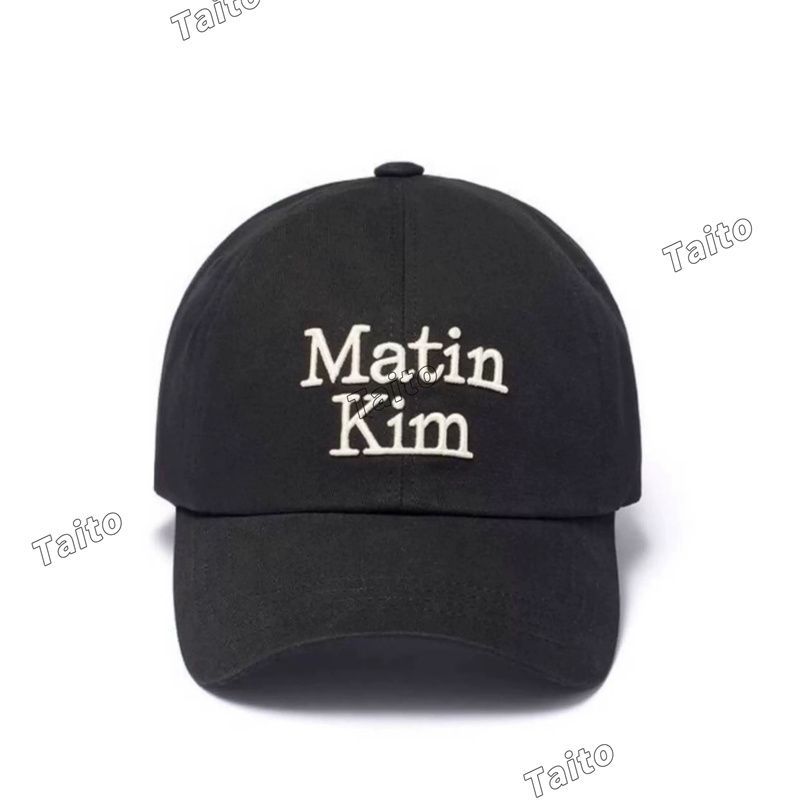 【MATIN KIM】MATIN CLASSIC LOGO BALL CAP★送料・関税込 FOR LOVERS LOGO POINT BALL CAP IN BURGUNDY – Matin Kim