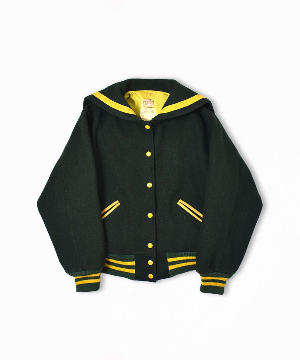50's- Pirates セーラーカラー スタジアムジャンパー Ladys S