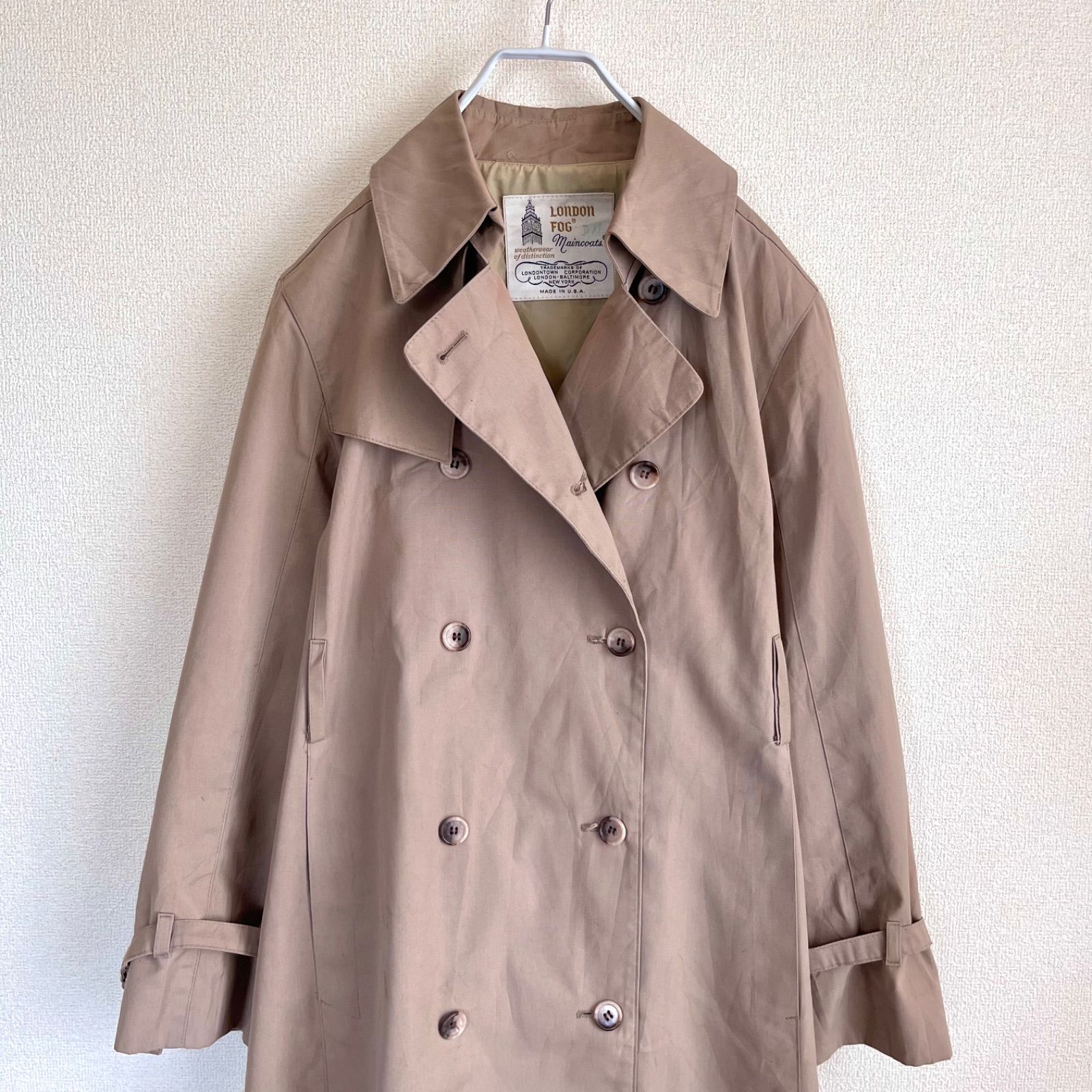 1990's LONDON FOG ヴィンテージ トレンチコート レア〉ロンドンフォグ